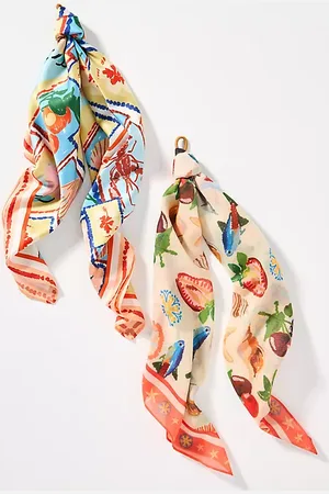 Anthropologie Foulards pour cheveux Bright Icon, lot de 2 par en