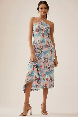 Anthropologie Robe Nuisette Mi-Longue à Col Halter Par Anthropologie par