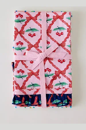 Damson Madder Torchons à thé , Lot de 2 en chez Anthropologie