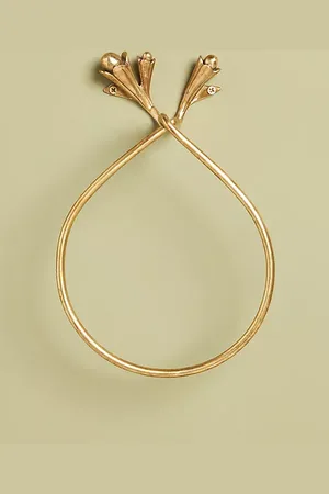 Anthropologie Anneau porte-serviette en laiton Claudia en chez