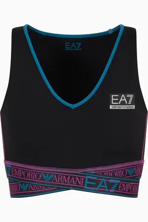 EA7 Brassière Dynamic Athlete en tissu technique VENTUS7