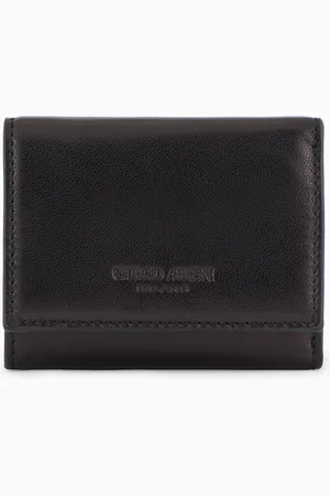 Giorgio Armani Portefeuille à trois volets en nappa