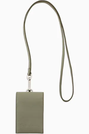 Giorgio Armani Porte-cartes en cuir lisse