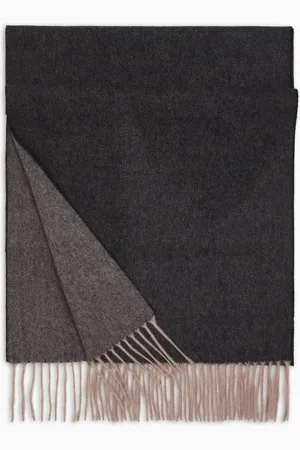 Giorgio Armani Écharpe en cachemire avec logo brodé