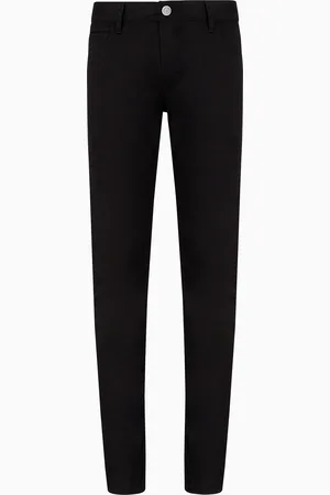 Giorgio Armani Pantalon 5 poches en coton stretch