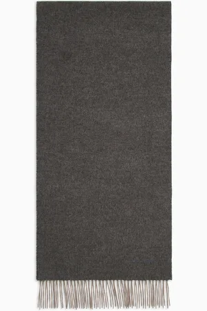 Giorgio Armani Écharpe en cachemire avec logo brodé
