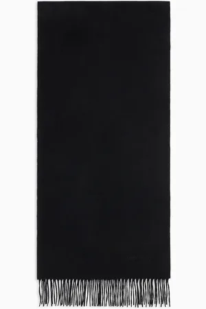Giorgio Armani Écharpe en cachemire avec logo brodé