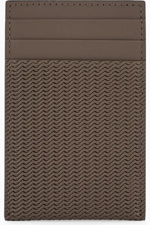 Giorgio Armani Porte-cartes en cuir imprimé