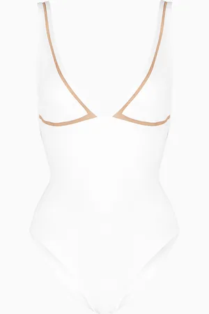 Giorgio Armani Maillot de bain une pièce avec détails en tulle