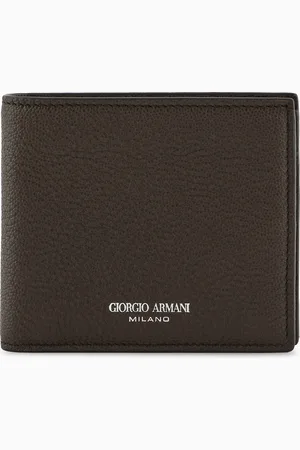 Giorgio Armani Portefeuille en cuir imprimé