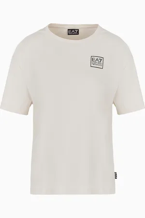 EA7 T-shirt à manches courtes Contemporary Sport en coton