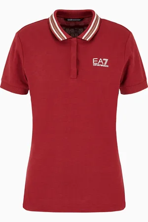 EA7 Polo à manches courtes Golf Pro en coton