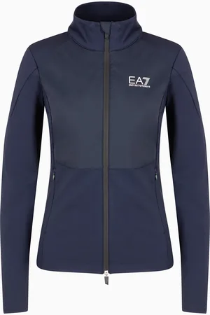 EA7 Sweat-shirt Golf Pro en piqué stretch