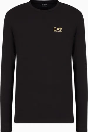 EA7 T-shirt à manches longues Core Identity en coton