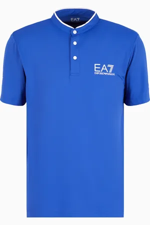 EA7 Polo tunisien Tennis Pro en tissu technique VENTUS7