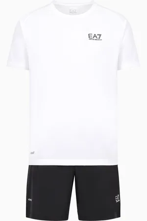 EA7 Ensemble T-shirt et short Dynamic Athlete en tissu technique VENTUS7