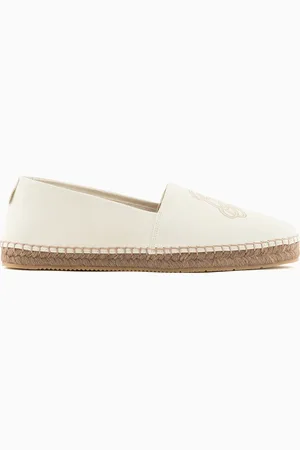 Giorgio Armani Espadrilles en nappa avec logo