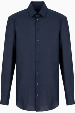 Giorgio Armani Chemise coupe classique en lin