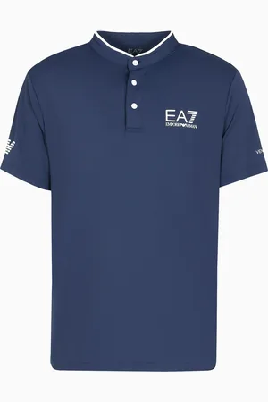 EA7 Polo tunisien Tennis Pro en tissu technique VENTUS7