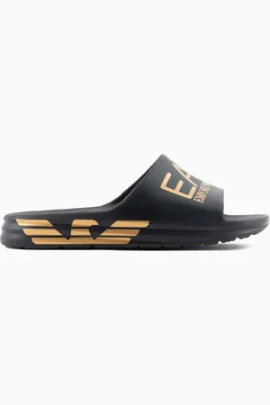EA7 Claquettes Crusher Distance avec grand logo