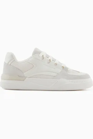 Armani Exchange Baskets oversize avec empiècements contrastés