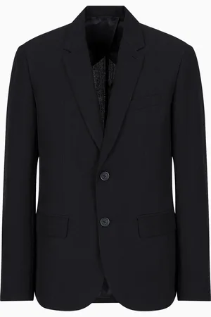 Armani Exchange Veste à boutonnage simple et deux boutons