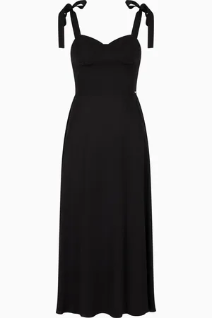 Armani Exchange Robe longuette en viscose