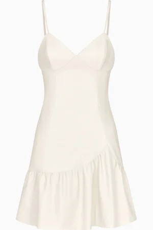 Armani Exchange Robe courte en similicuir ASV à volants