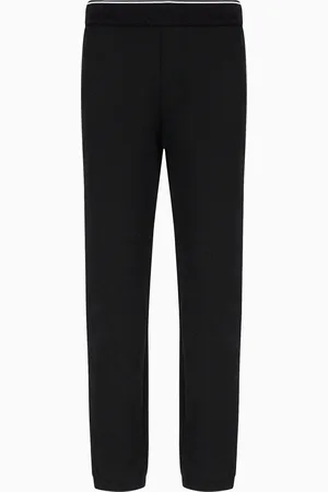 Armani Exchange Pantalon jogger en coton molletonné stretch