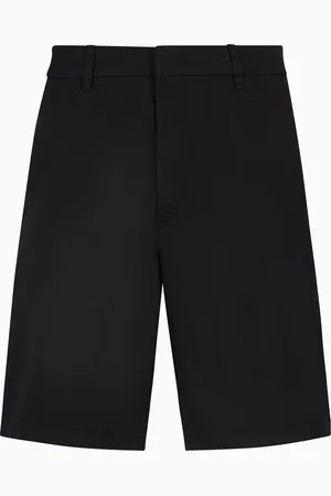 Armani Exchange Bermuda en sergé de coton