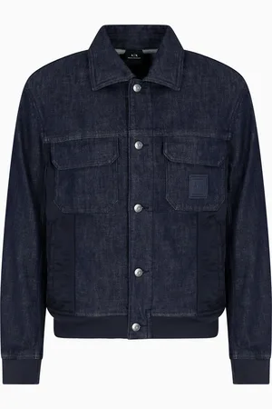 Armani Exchange Veste en jean en coton extensible