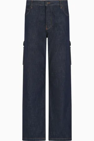 Armani Exchange Jean J87 coupe régulière avec détails latéraux