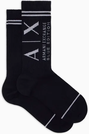Armani Exchange Chaussettes Édition Bleue