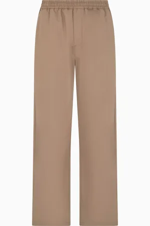 Armani Exchange Pantalon oversize en tissu poly