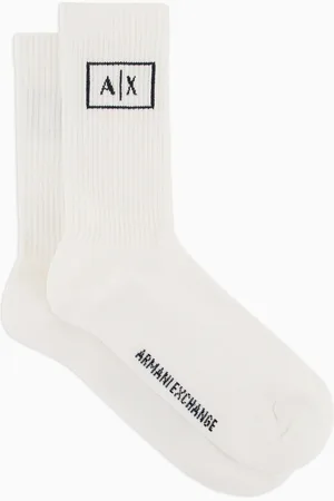 Armani Exchange Chaussettes côtelées avec logo