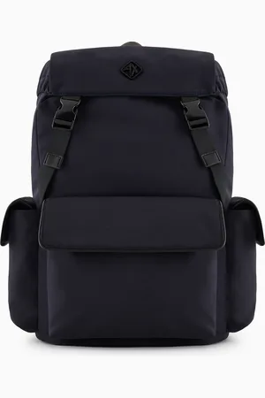 Armani Exchange Sac à dos rectangulaire avec poches extérieures