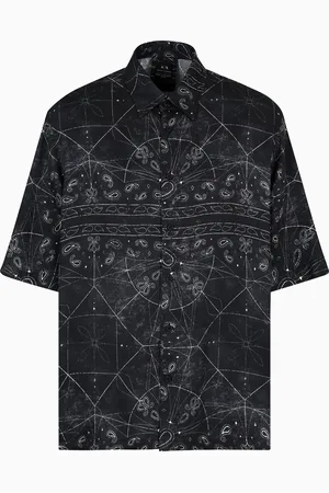 Armani Exchange Chemise à manches courtes en viscose ASV