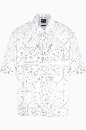 Armani Exchange Chemise à manches courtes en viscose ASV