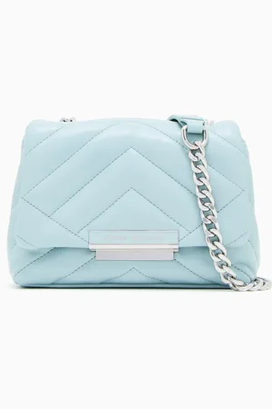 Armani Exchange Petit sac porté épaule avec finition matelassée