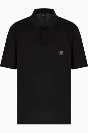 Armani Exchange Polo en coton mercerisé coupe régulière