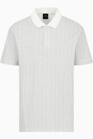 Armani Exchange Polo coupe régulière en jersey extensible