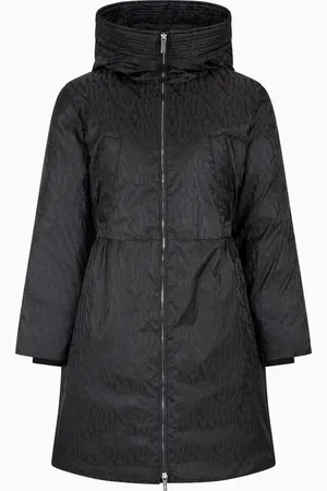 Armani Exchange Veste en nylon jacquard avec logo