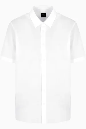 Armani Exchange Chemise à manches courtes coupe régulière