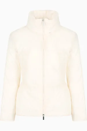 Armani Exchange Veste en nylon jacquard avec logo