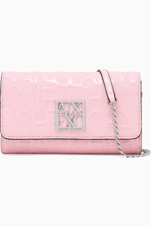 Armani Exchange Portefeuille avec rabat et bandoulière