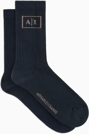 Armani Exchange Chaussettes côtelées avec logo