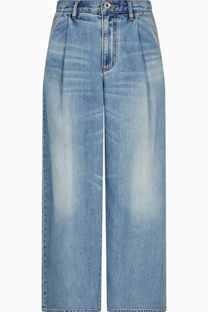 Armani Exchange Jean ASV à jambes super larges avec plis