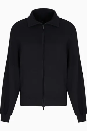 Armani Exchange Gilet zippé en tissu ASV