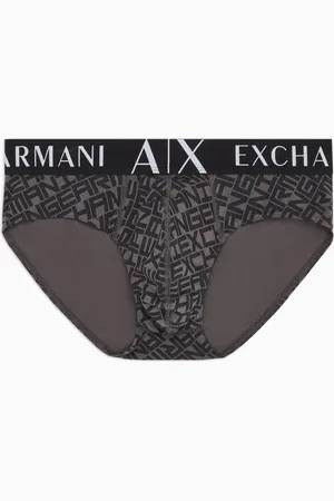 Armani Exchange Slip en tissu extensible avec logo intégral