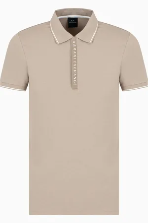 Armani Exchange Polo avec logo contrasté